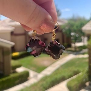 Translucent Multicolored Earrings